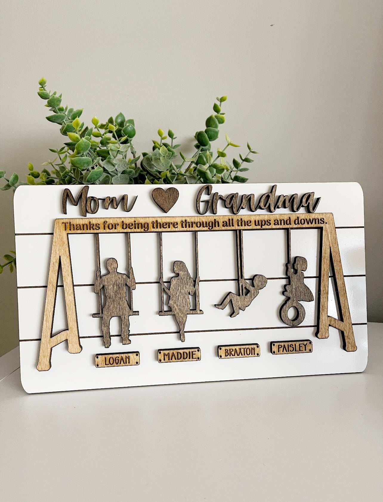 Swing Set Personalized Gift