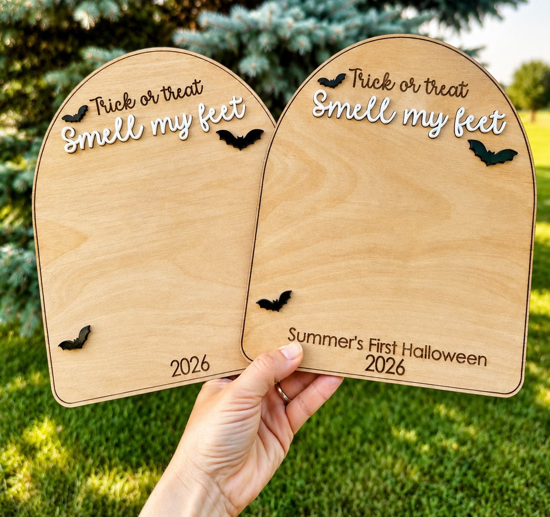 Trick or treat Smell my feet