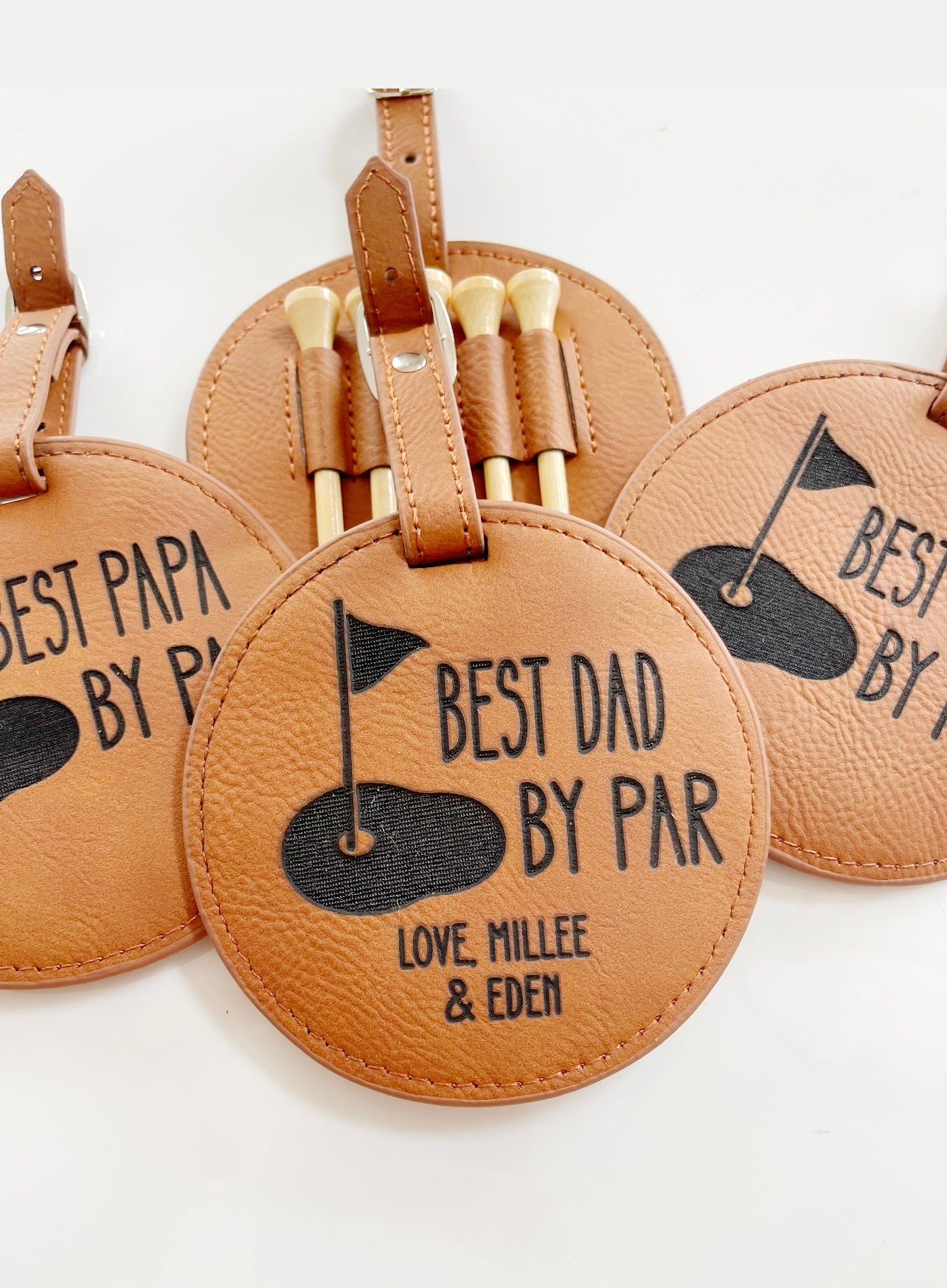 Personalized Golf Tag with Tees