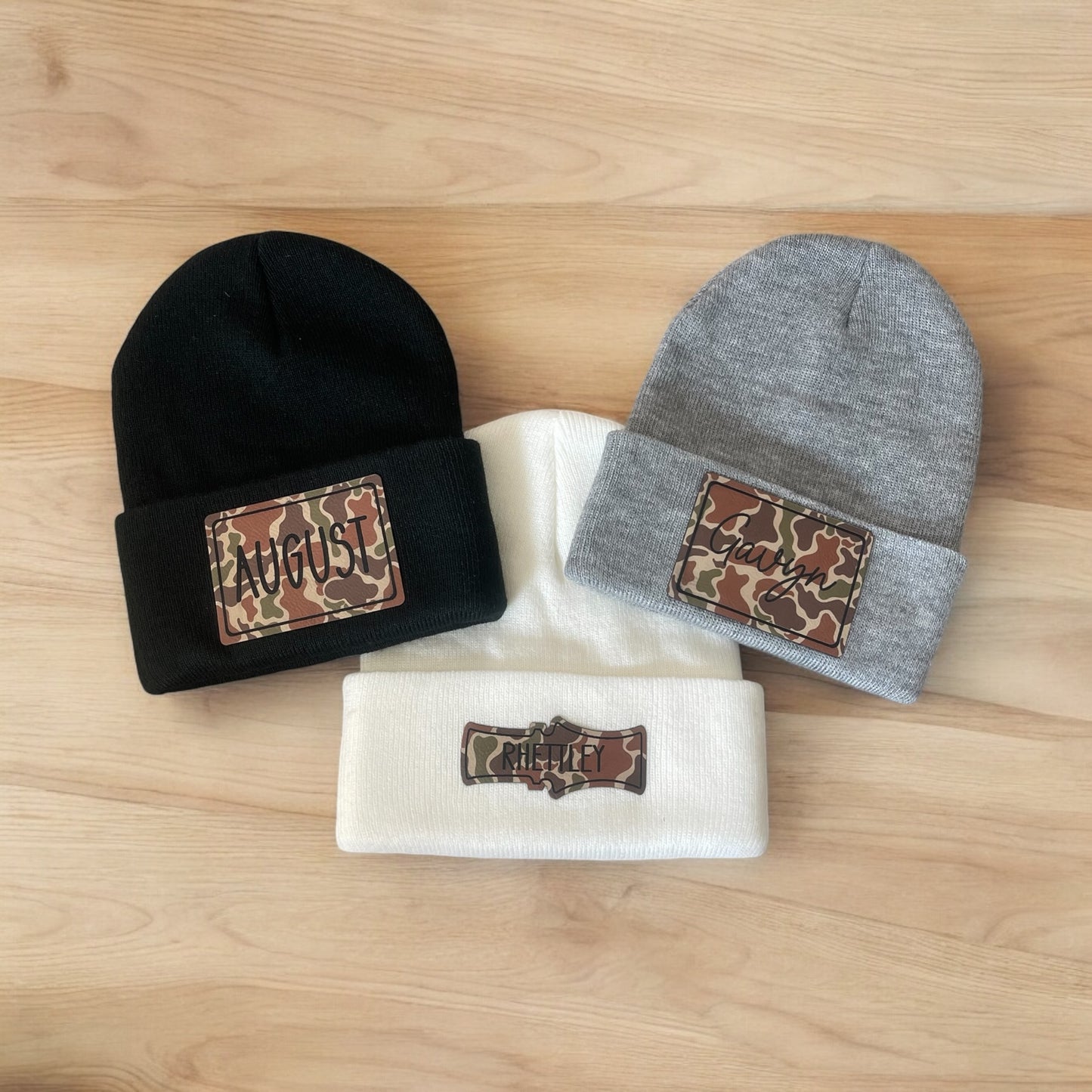 Personalized Camouflage Beanie