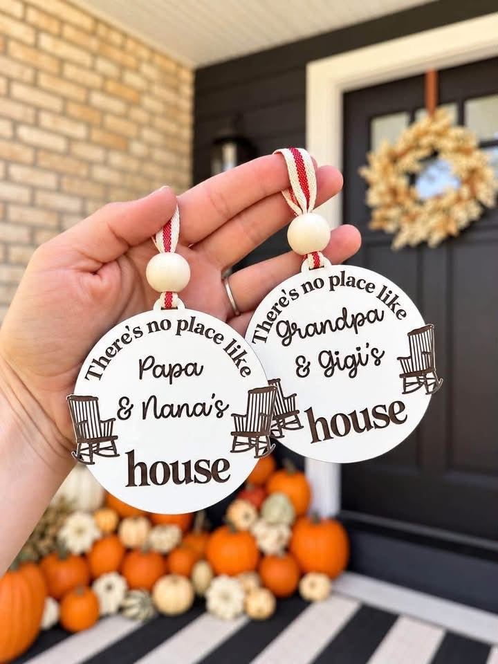 There’s no place like house ornament