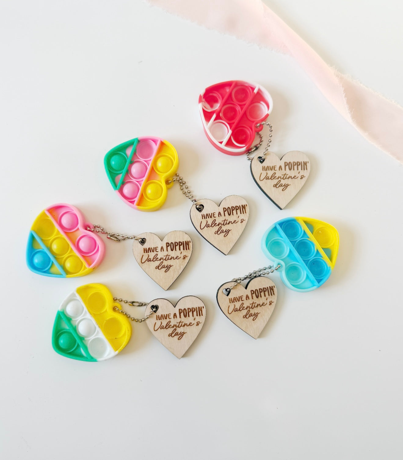 Pop it Valentine Favor