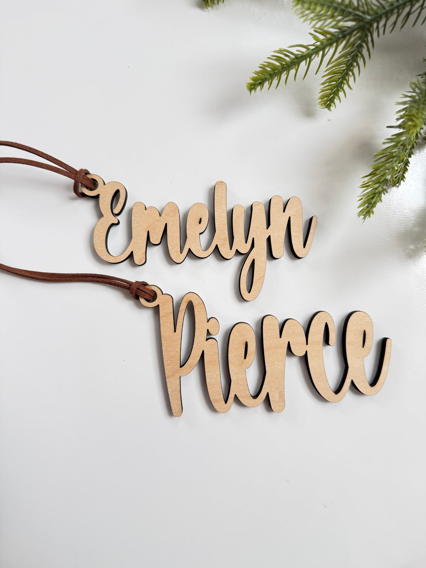 Personalized Stocking Name Tags