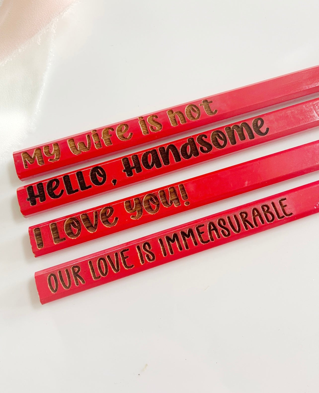Valentine's Carpenter Pencils