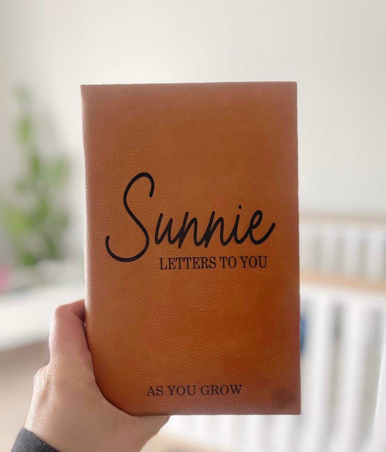 Letters to you as you grow, Personalized Lined Notebook