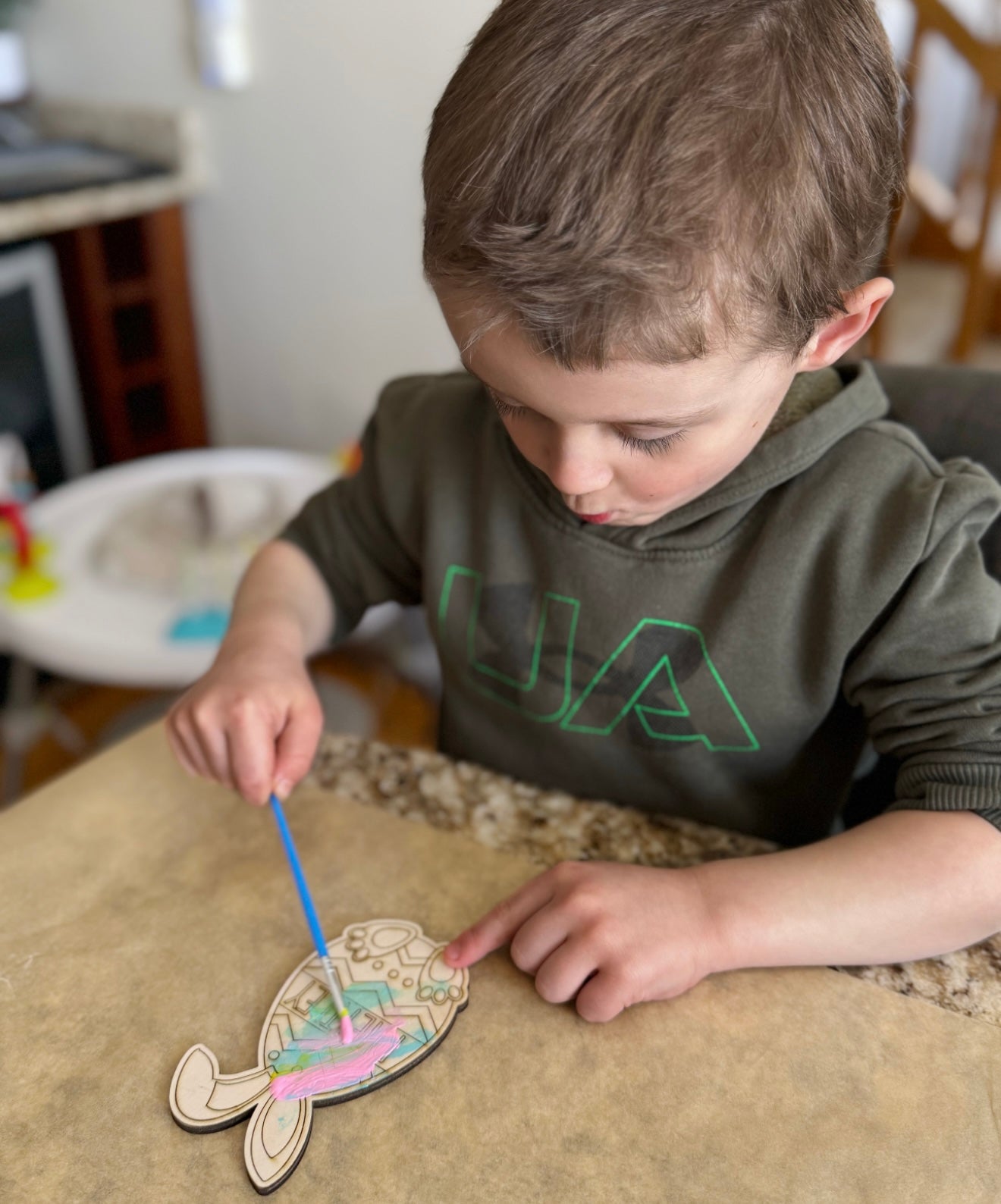 Easter Egg Personalized DIY paint kit Magnet