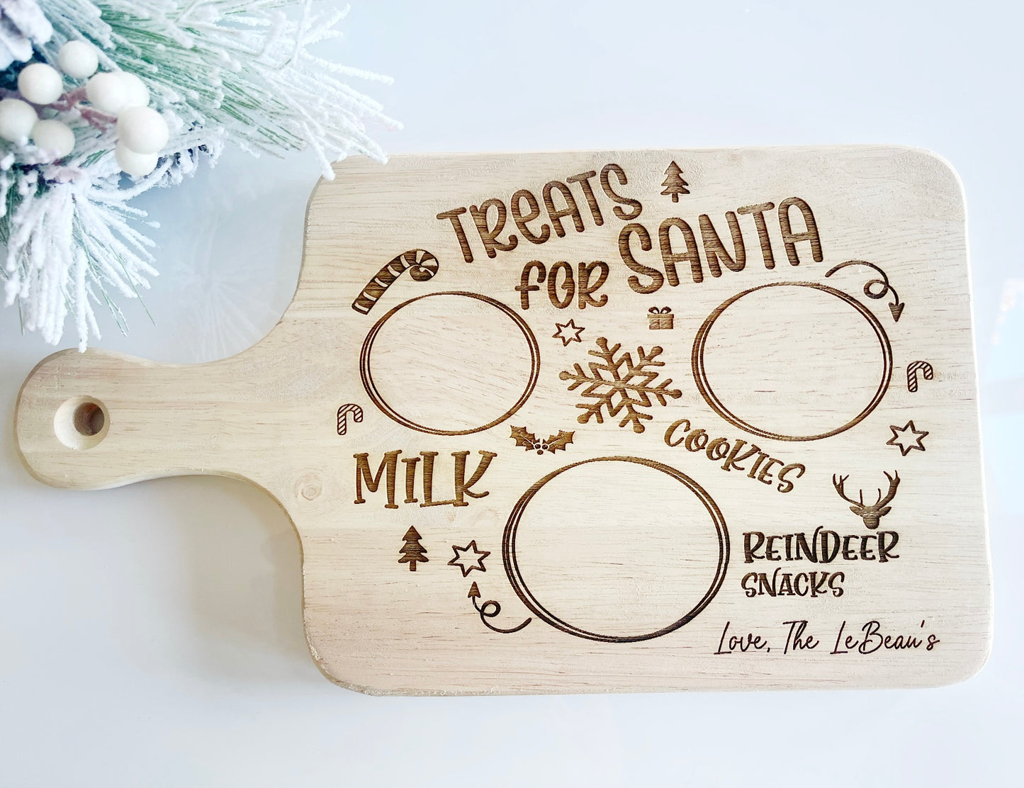 Treats for Santa Tray