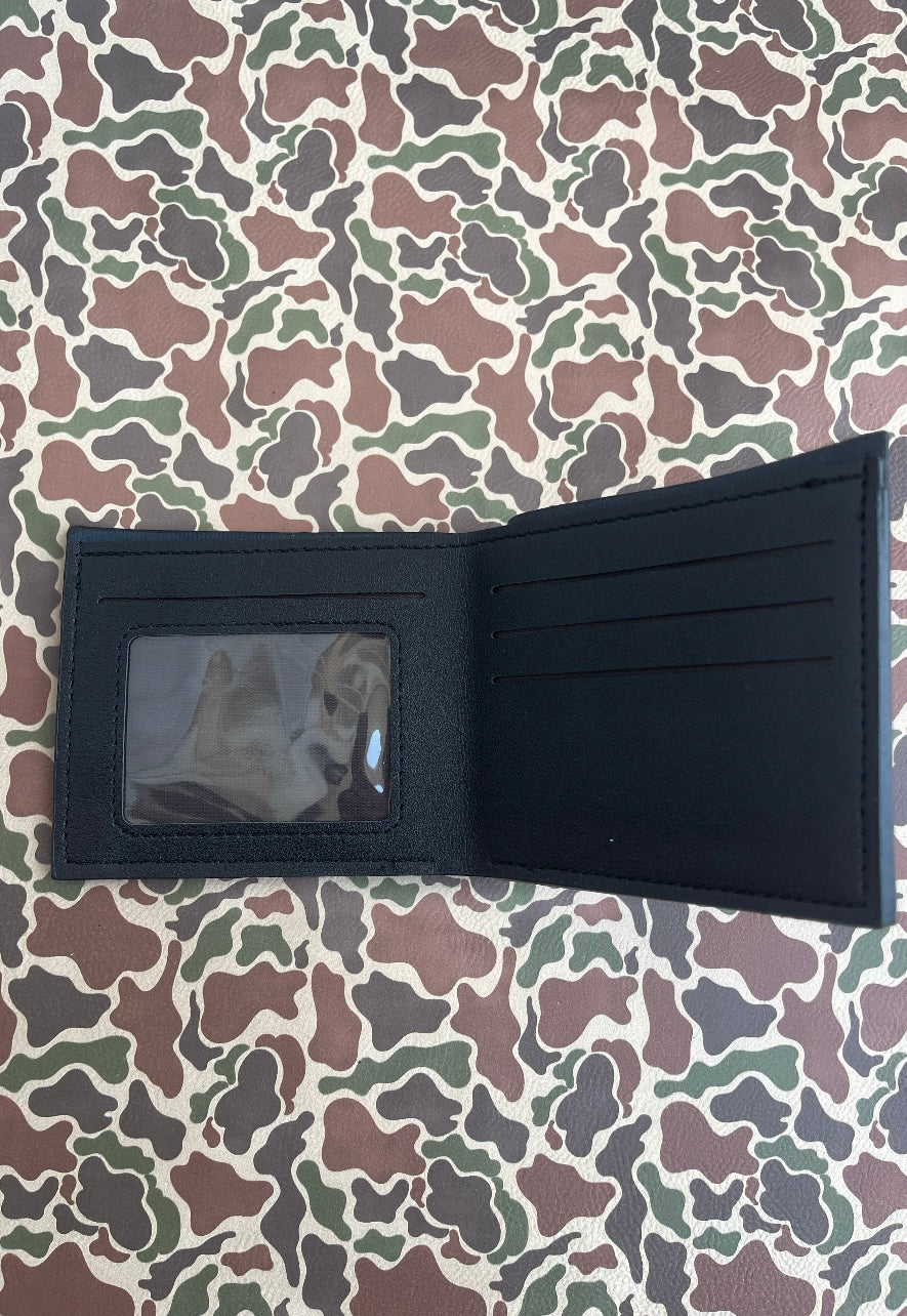 Personalized Camouflage Style Wallet