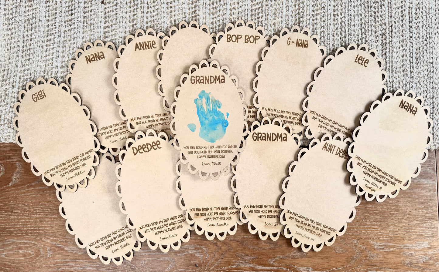 Mother’s Day Handprint sign