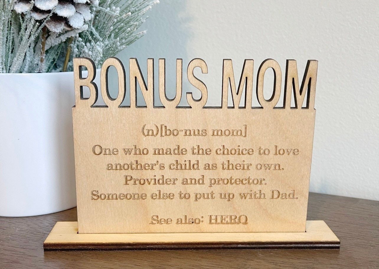 Bonus Mom Gift Mom Christmas Gift bonus Mom -   Step mom gifts, Bonus mom  gifts, Step mother gifts