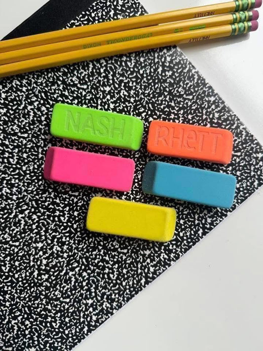 Personalized eraser