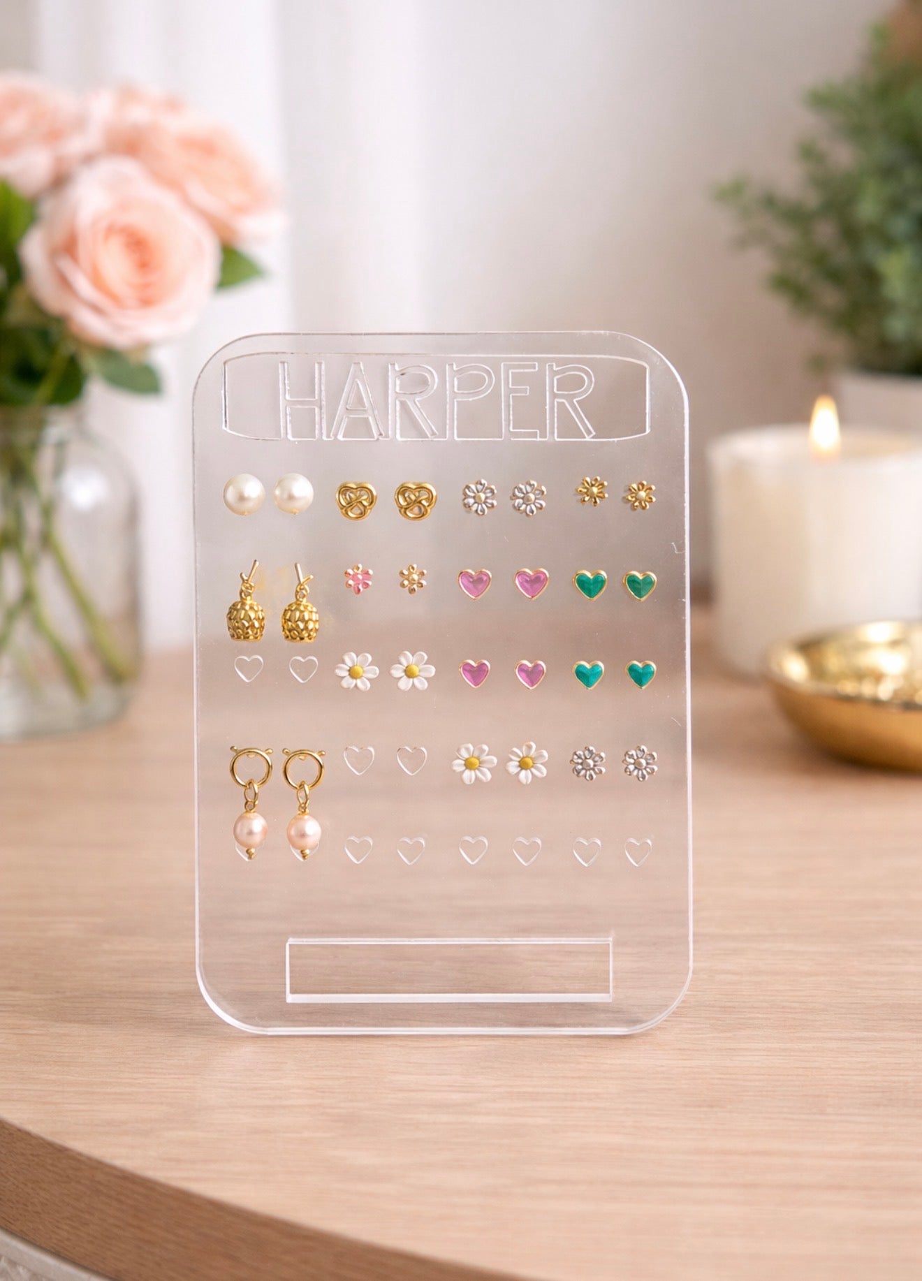 Travel Size Earring Holder