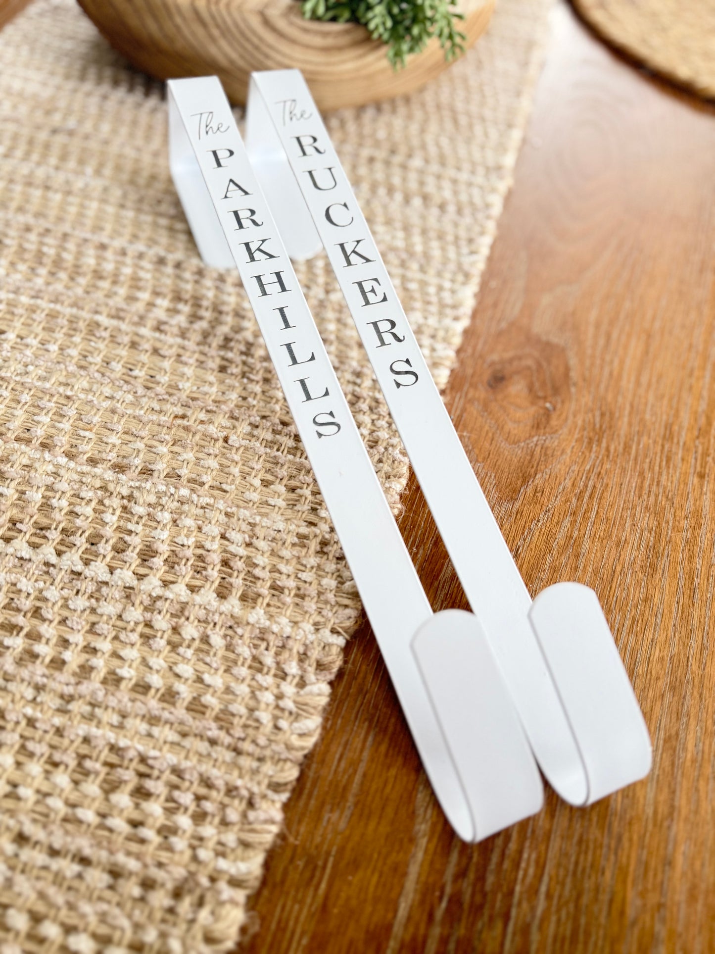 Personalized Wreath Hanger