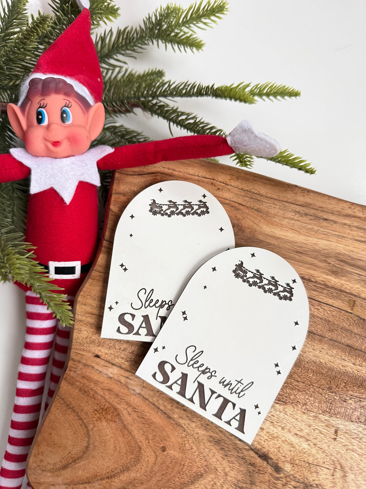 Sleeps until Santa Magnet