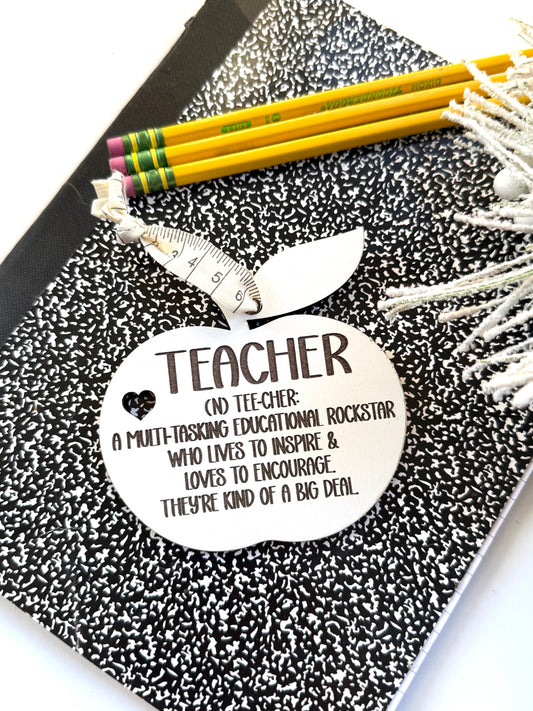 Teacher ornament