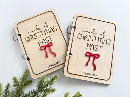 Cards of a Christmas Past Holder