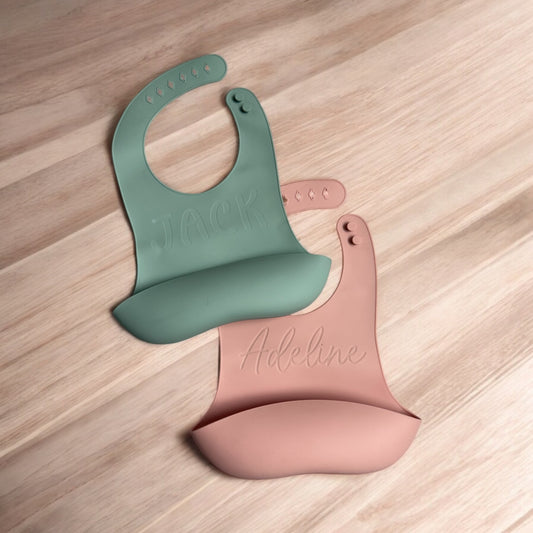 Personalized Silicone Bib