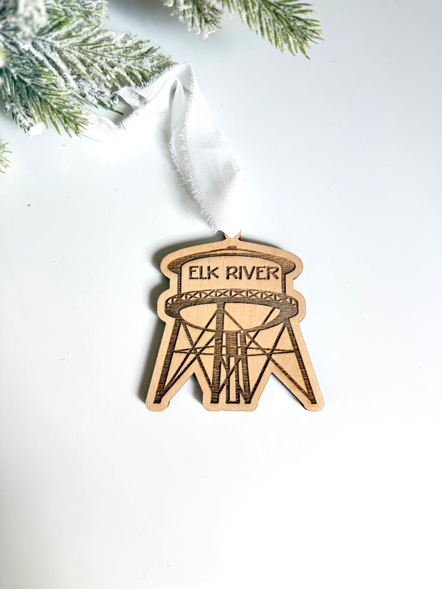 Personalized Water Tower Ornament