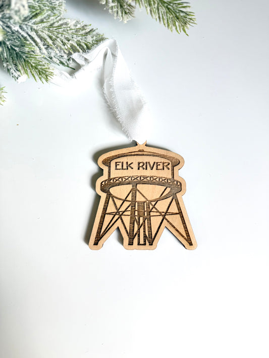 Personalized Water Tower Ornament