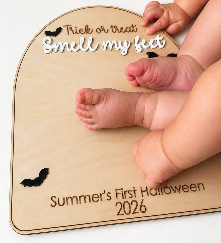 Trick or treat Smell my feet