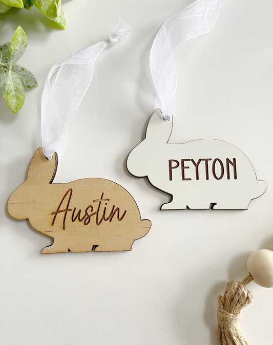 Bunny name tag