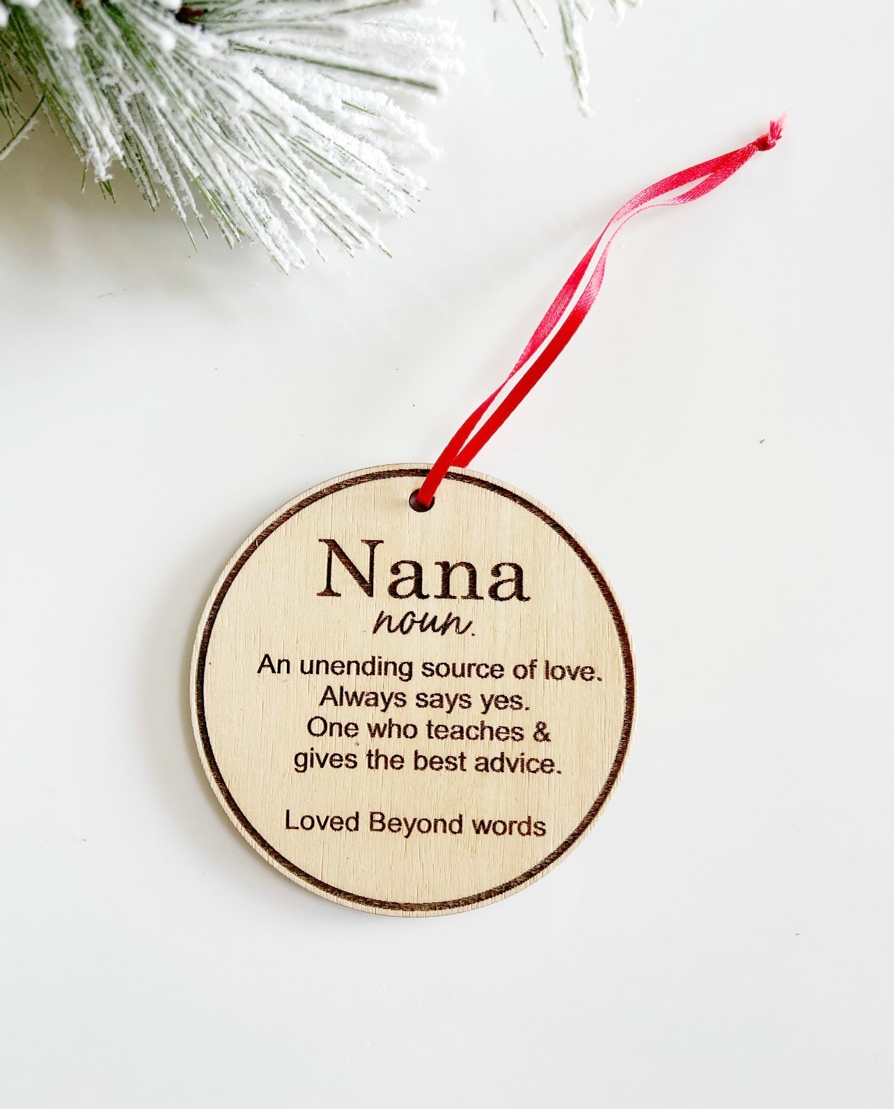 Nana ornament