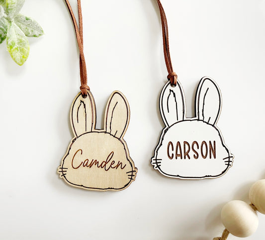 Boho Bunny Name Tag