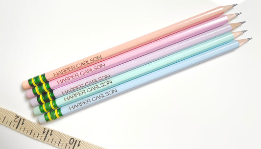 Personalized Pastel Pencils