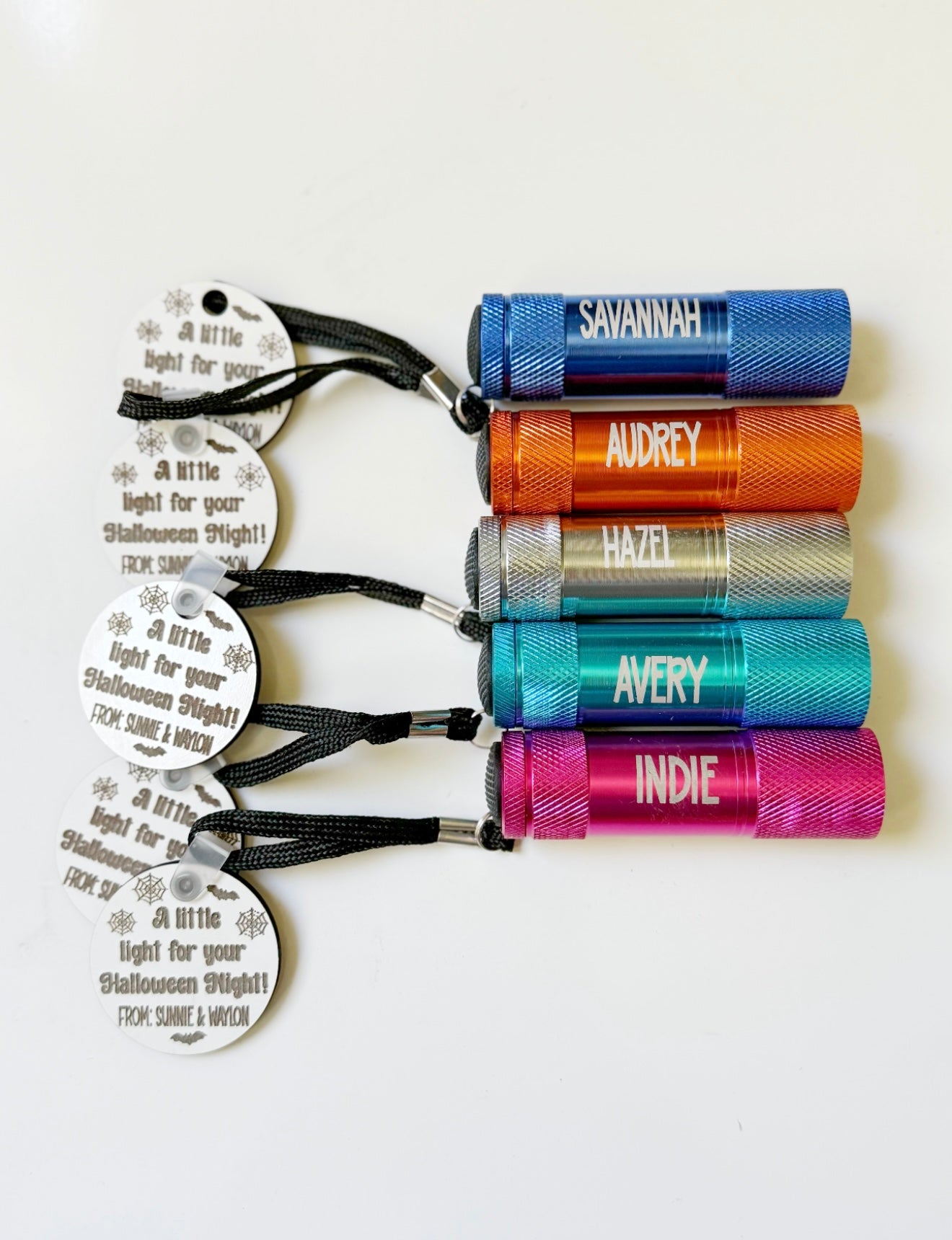 Personalized Flashlight & Tag