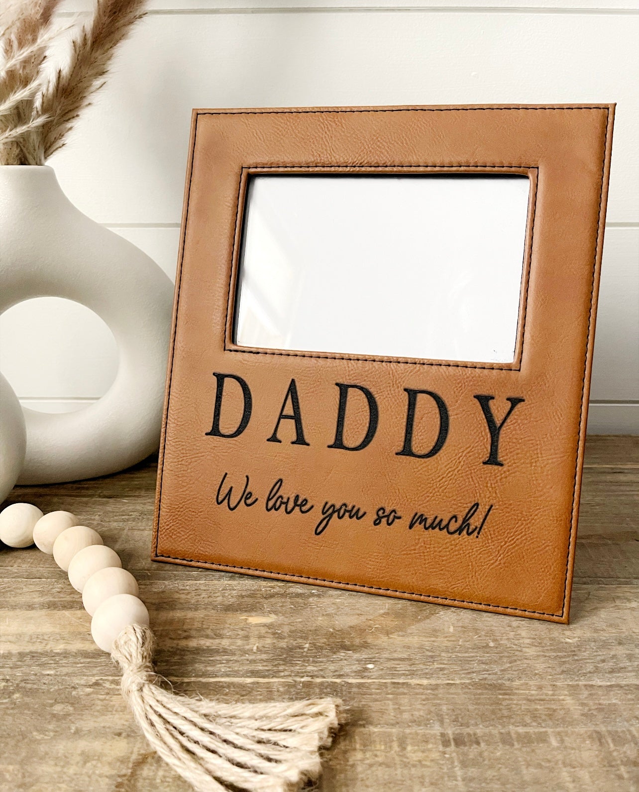 Leatherette Photo Frame