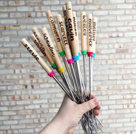 Roasting Sticks - Personalized