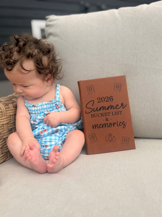 Summer bucket list journal