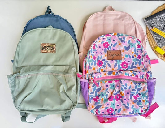 Personalized backpack