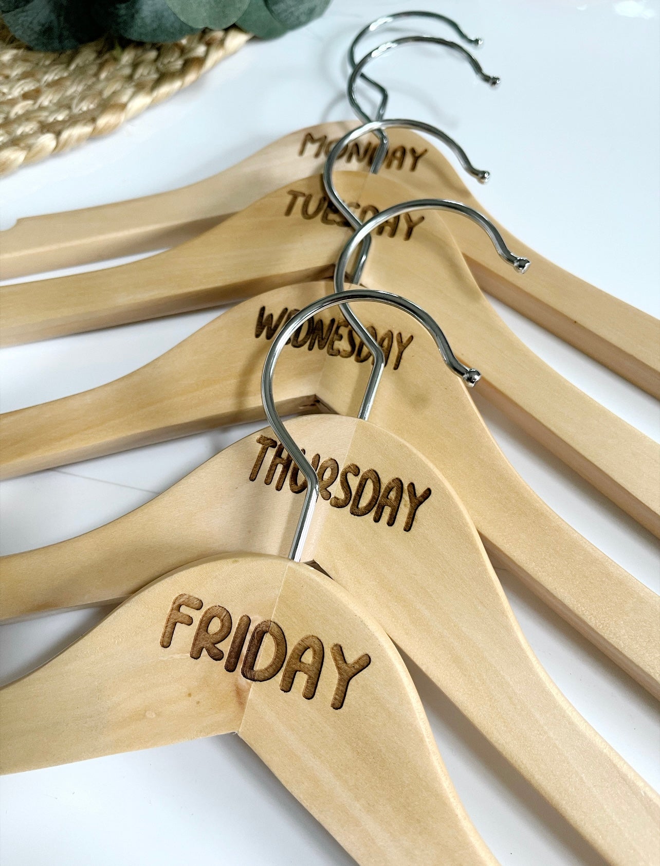 Days of the week Child Hanger