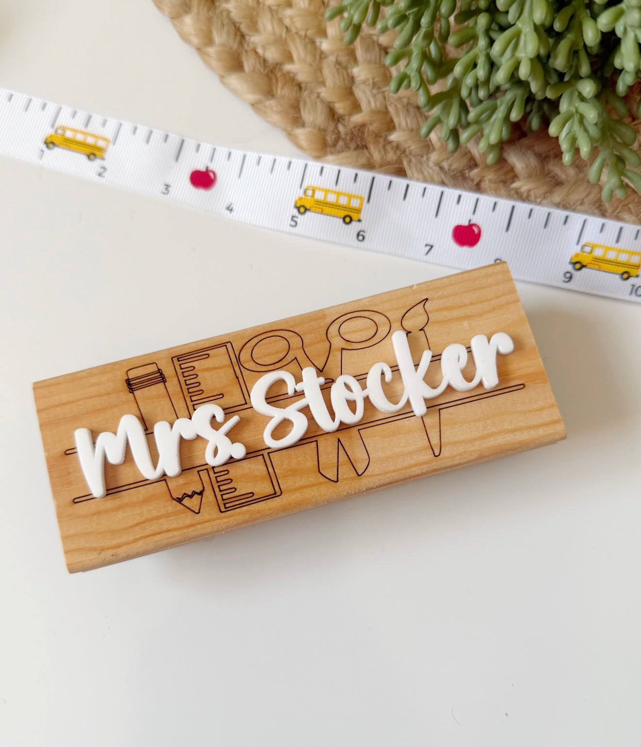 Personalized Teacher Eraser