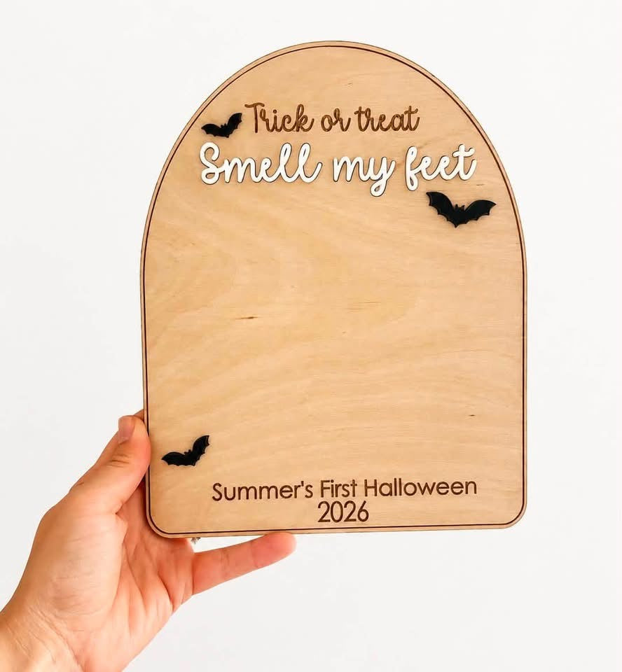 Trick or treat Smell my feet