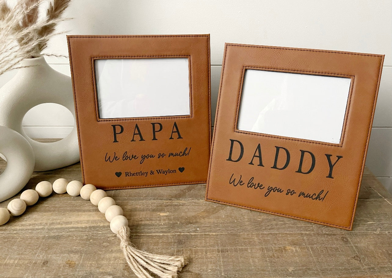 Leatherette Photo Frame