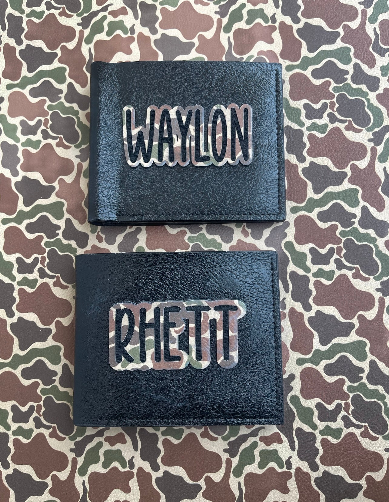 Camo Wallets Personalized