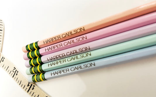 Personalized Pastel Pencils