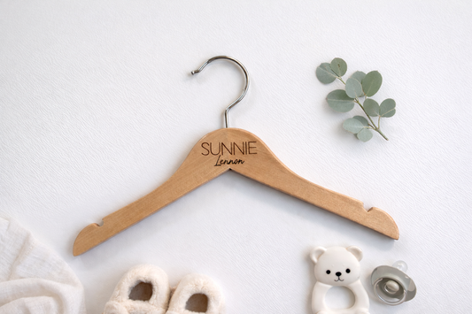 Personalized Baby Hanger