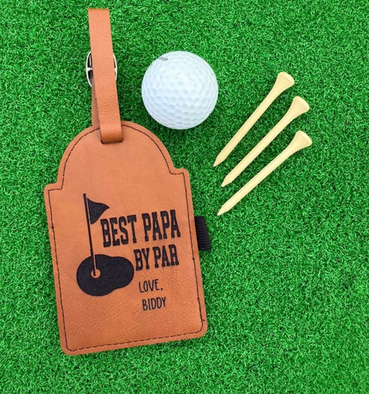 Personalized Golf Tag with Tees