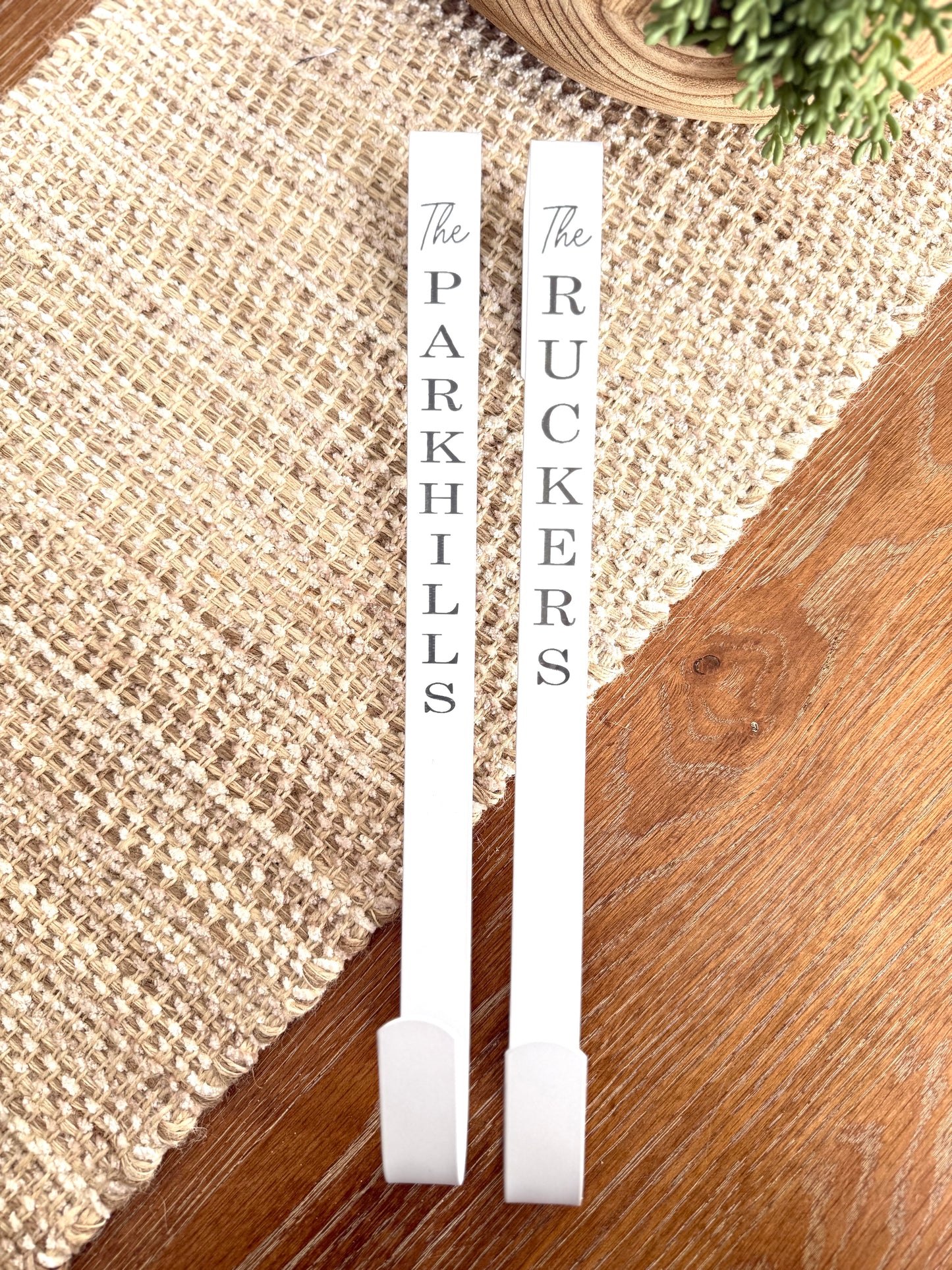 Personalized Wreath Hanger