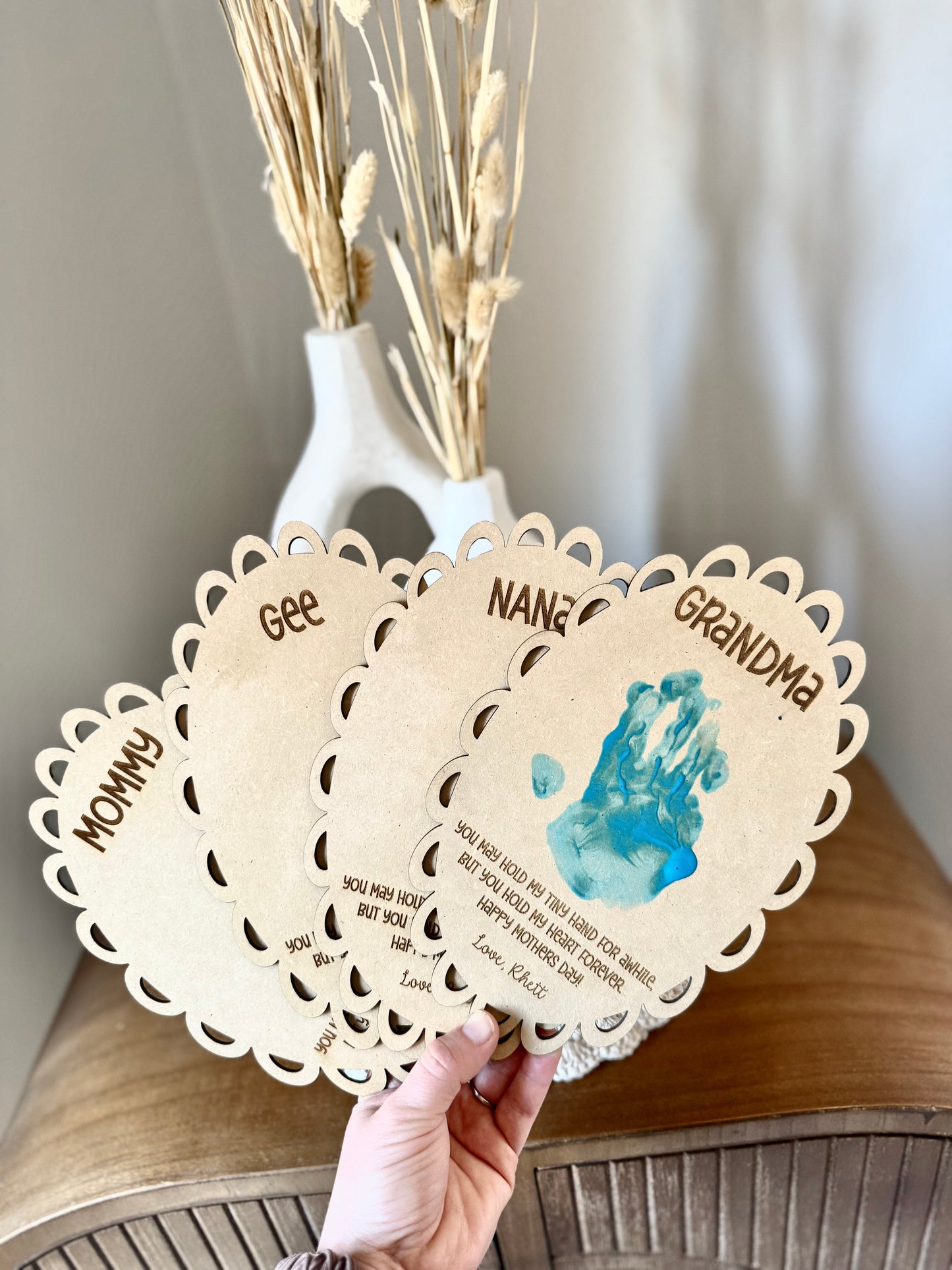 Mother’s Day Handprint sign