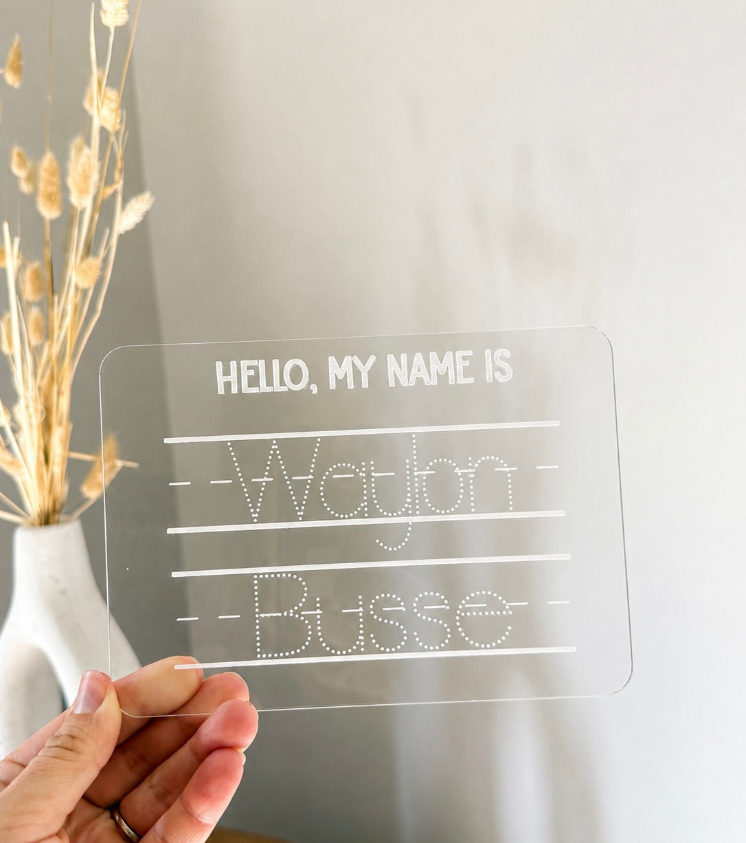 Name Tracing Board