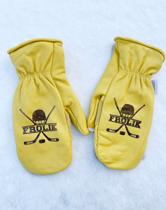 Chopper, personalized mittens