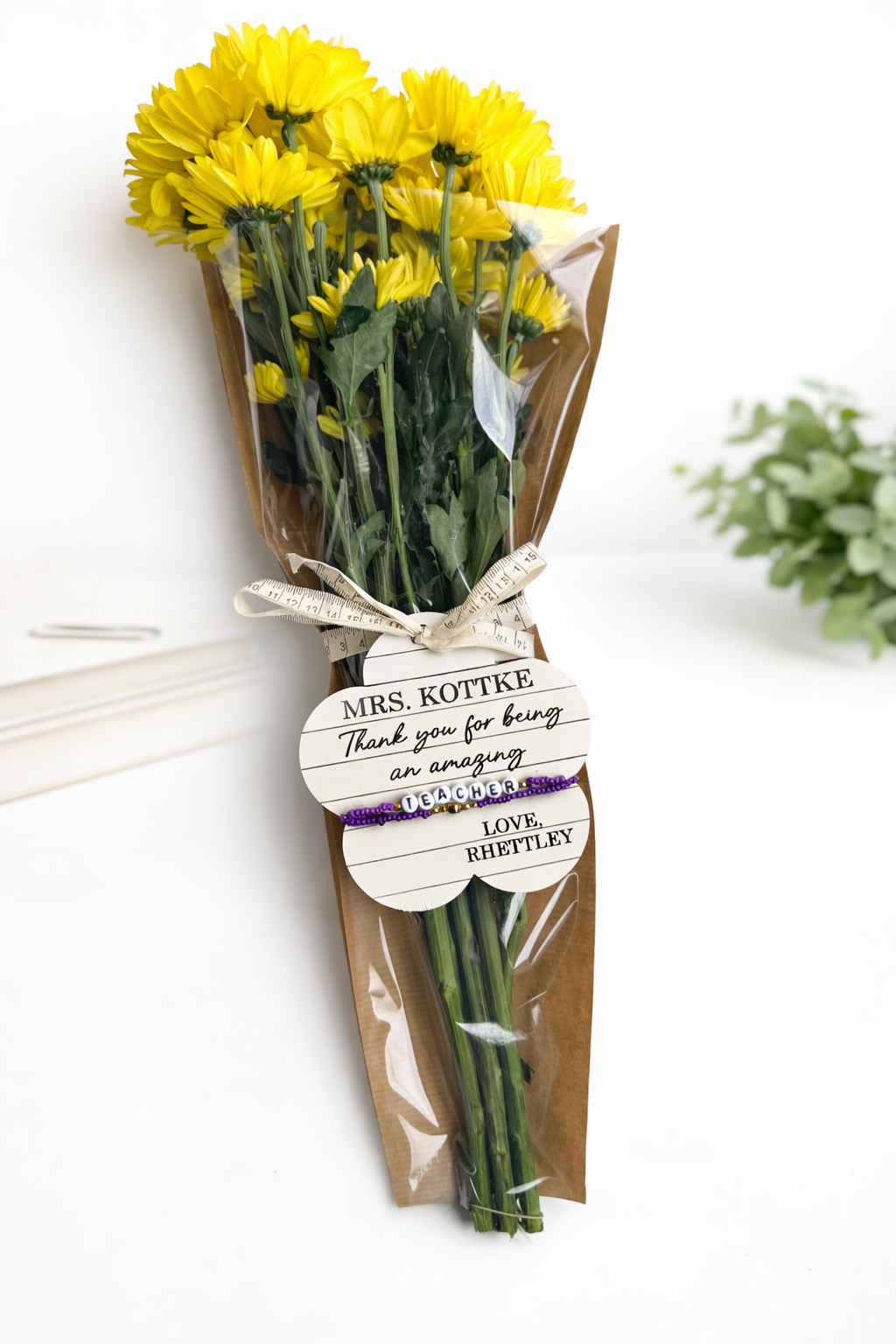 Bouquet Tag & holder