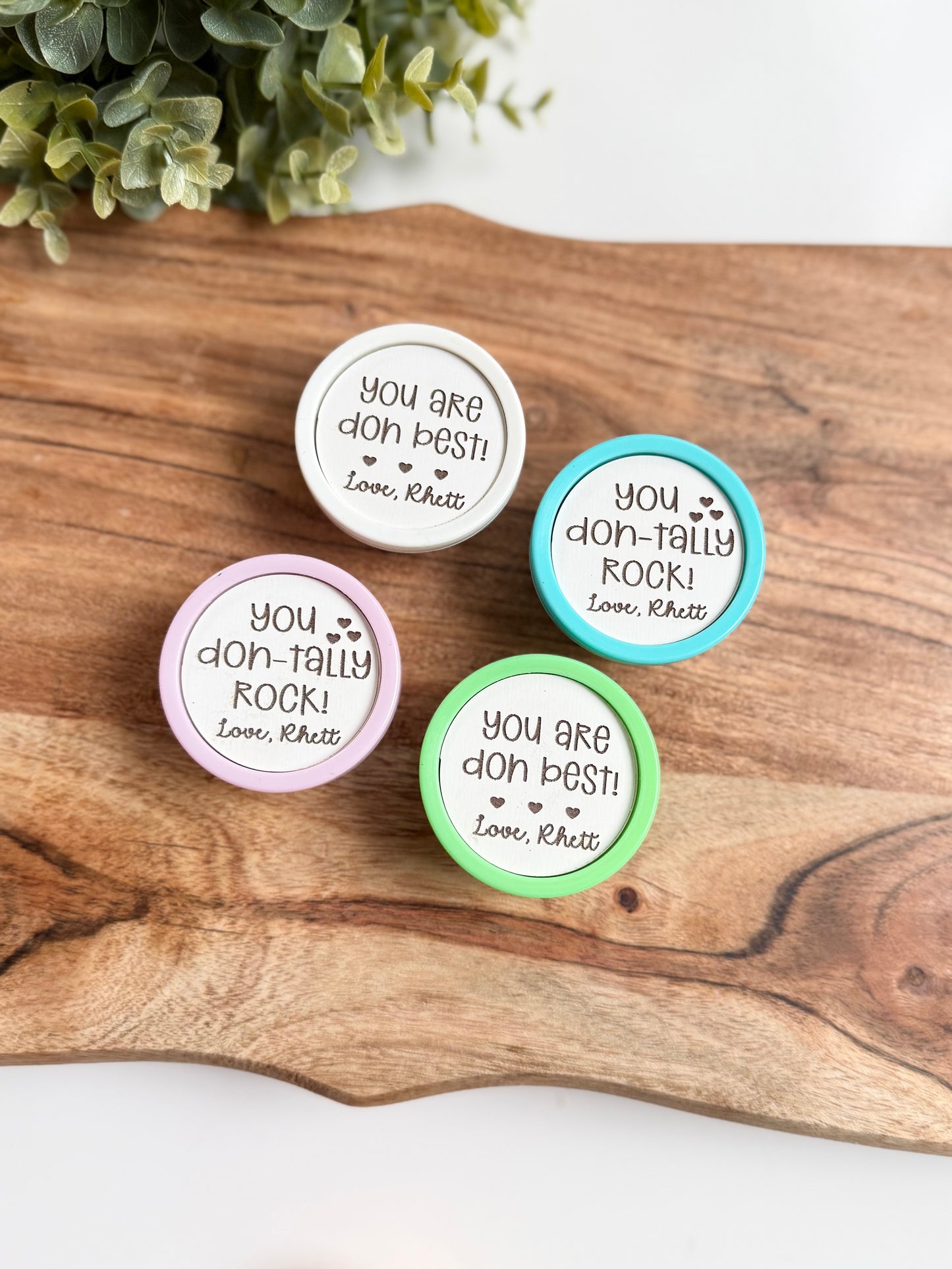 Personalized Playdoh Favors