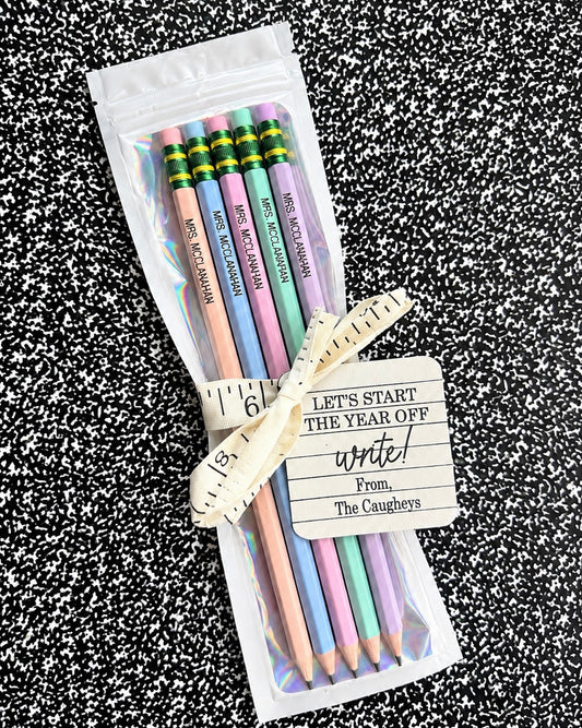 Personalized Pencil Gift Set