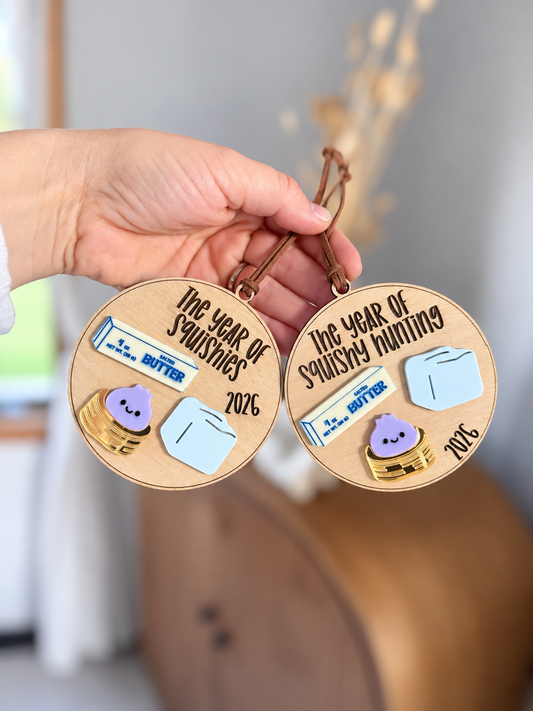 Squishy 2026 Ornament