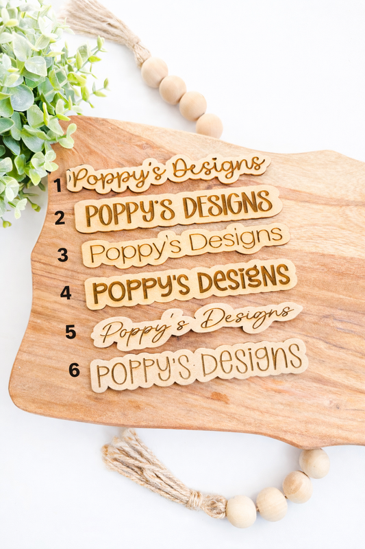 Watermark branding signs